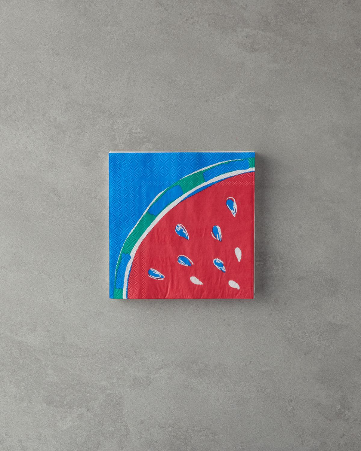 Melon Kağıt Kağıt Peçete Kırmızı