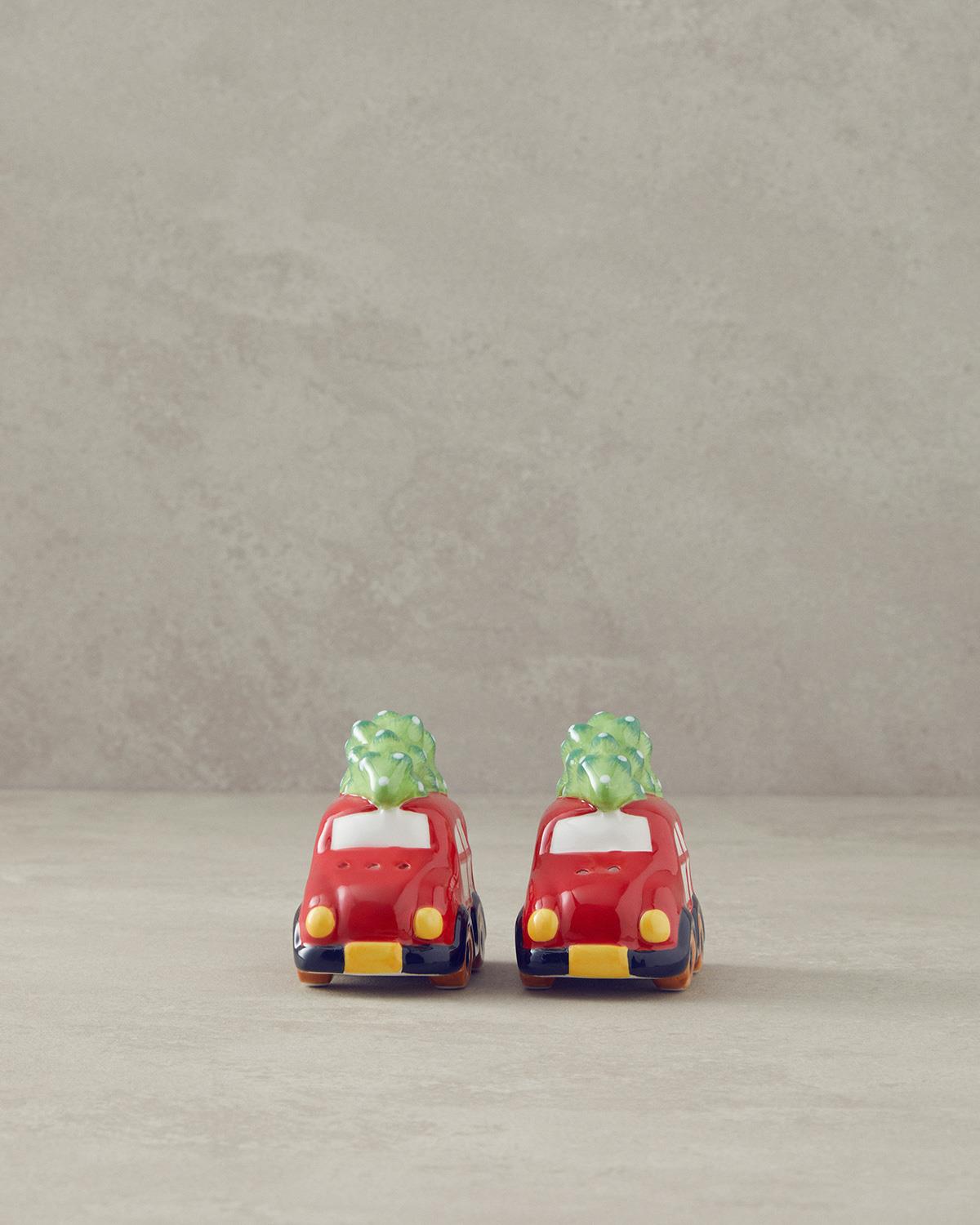 Mini Cars Dolomite 2'li Tuzluk - Biberlik Kırmızı