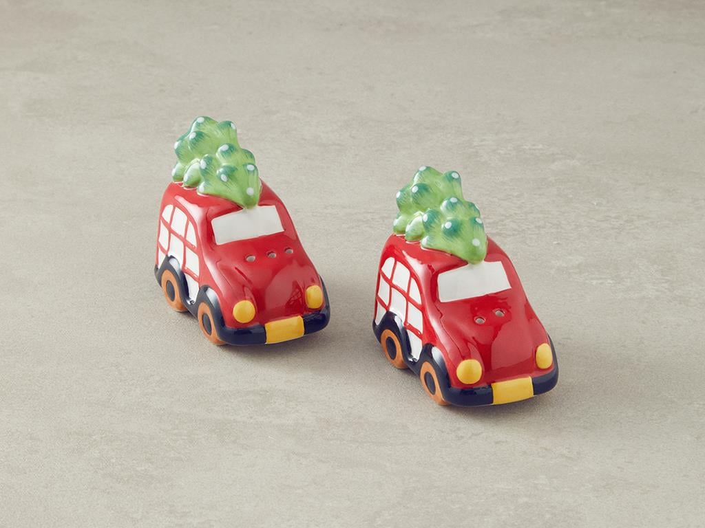 Mini Cars Dolomite 2'li Tuzluk - Biberlik Kırmızı