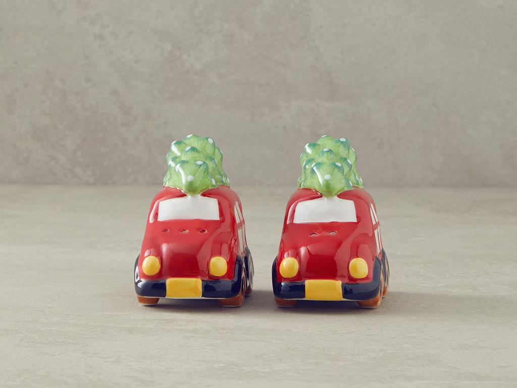 Mini Cars Dolomite 2'li Tuzluk - Biberlik Kırmızı