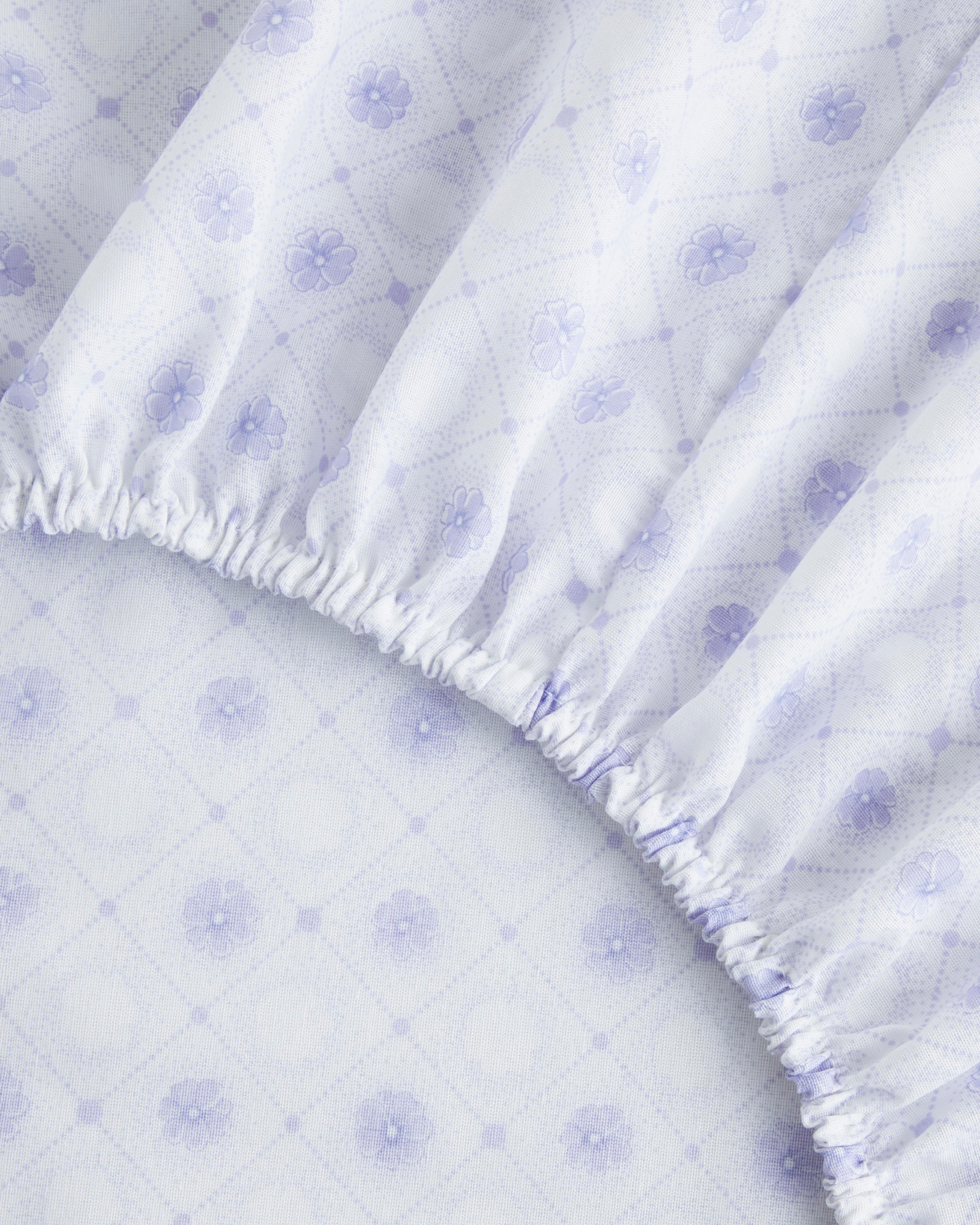 Misty Dream Dijital Baskılı Kolay Ütülenir  Çift Kişilik Nevresim Takımı 200x220 cm Mor