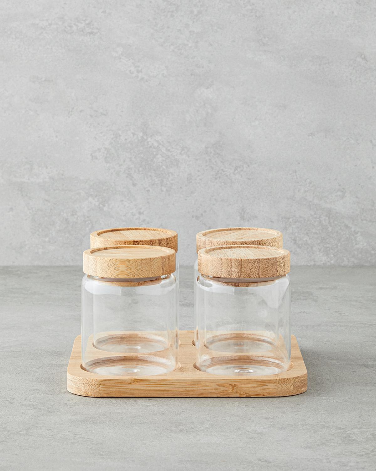 Monetta Cam 5 Parça Baharatlik 300 ml Natural
