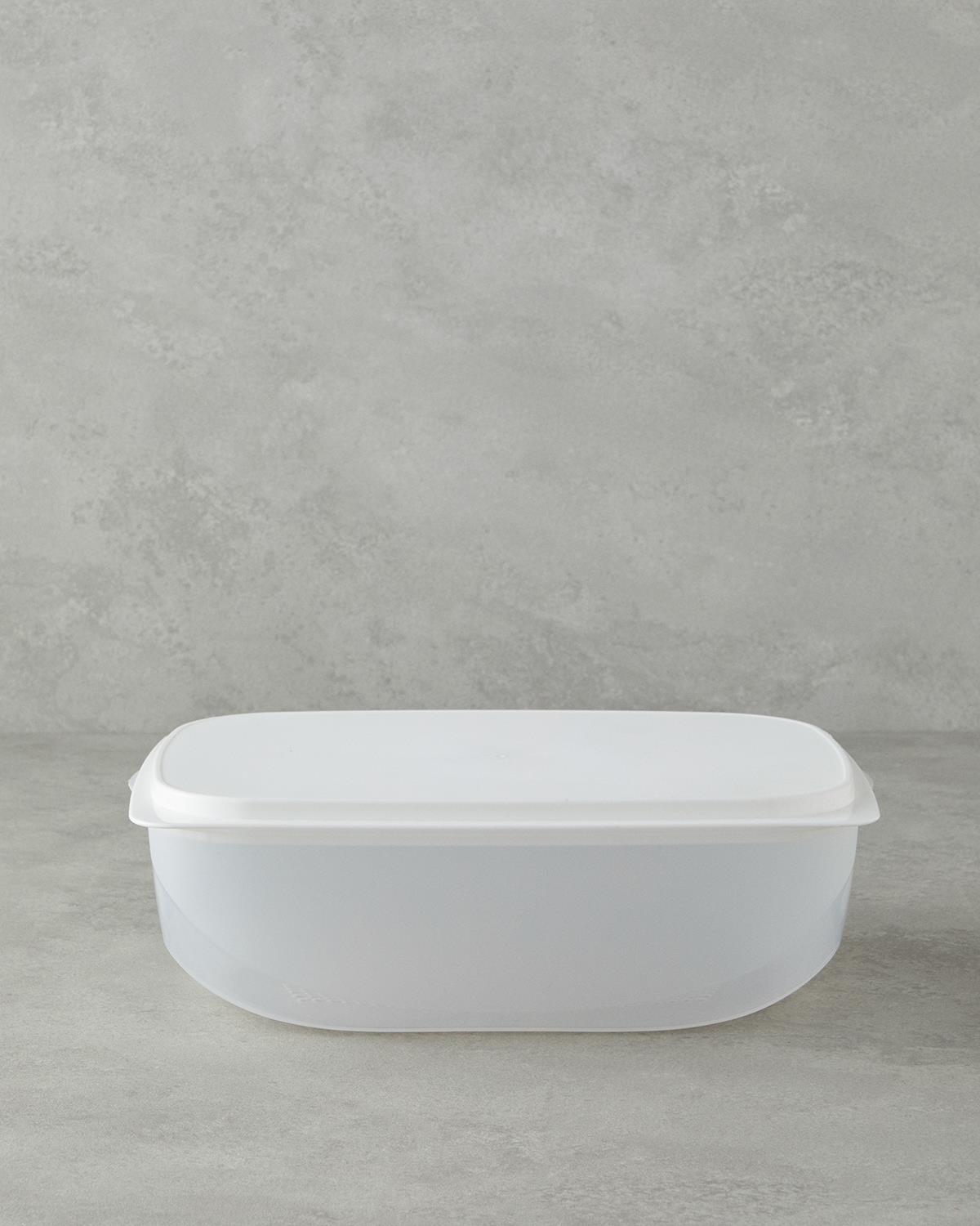 Morgan Plastik Saklama Kabı 30x21,5 cm Beyaz