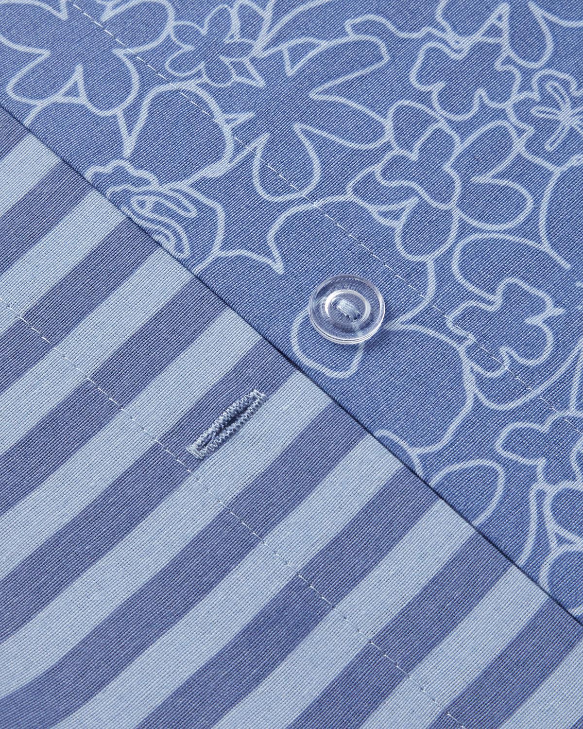 Mosaic Blossom Kolay Ütülenir Çift Kişilik Nevresim Takımı 200x220 cm Mor