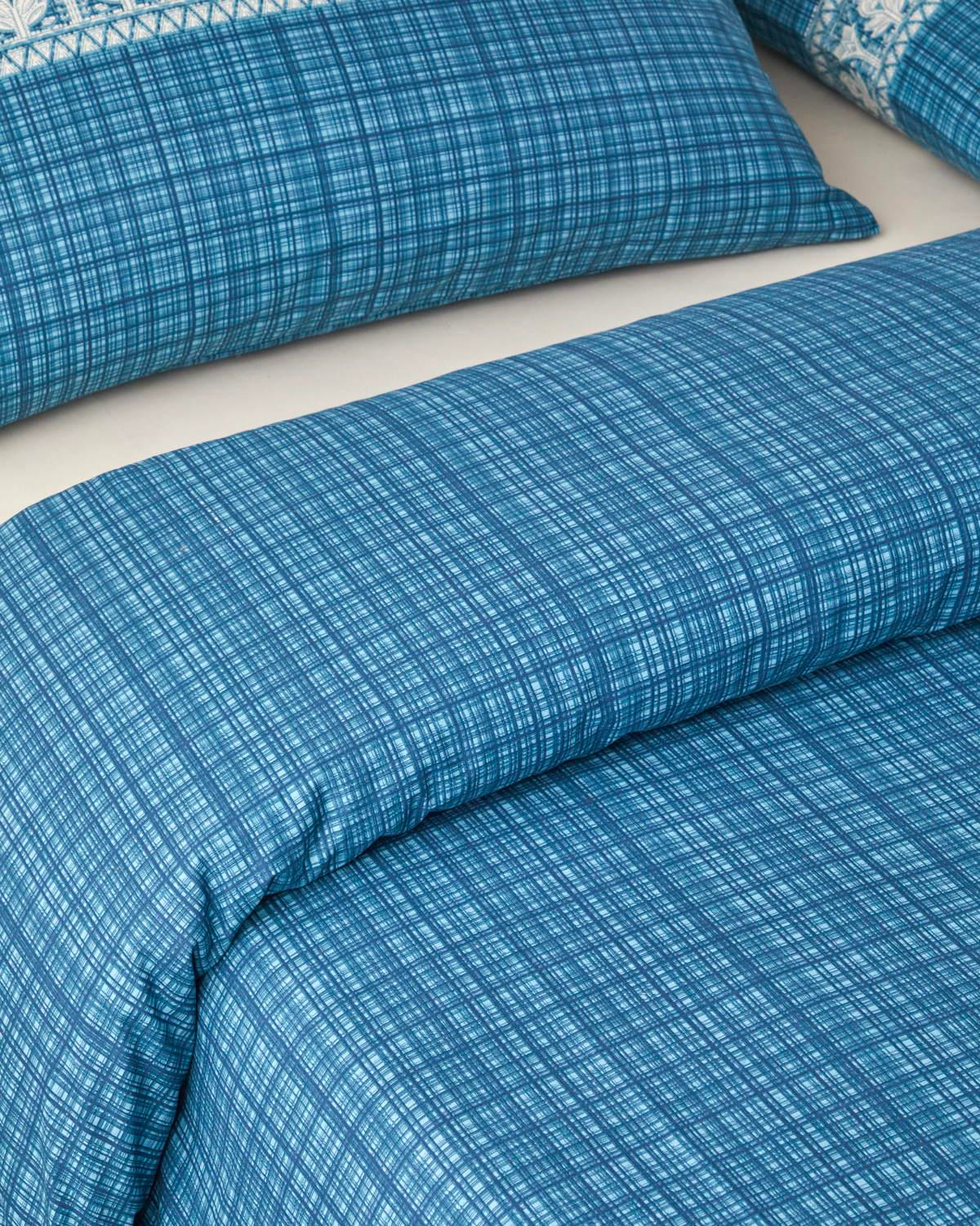 Mystic Noor Pamuk Çift Kişilik Nevresim Takımı 200x220 cm Yeşil