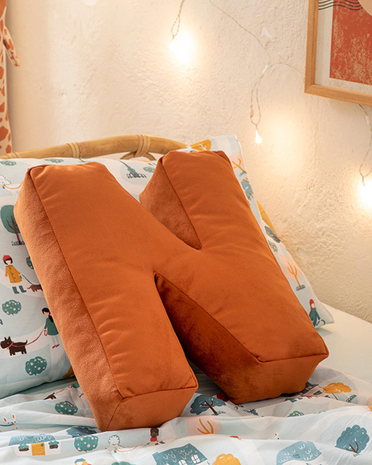 N Dekoratif Kırlent 41x35 Kiremit