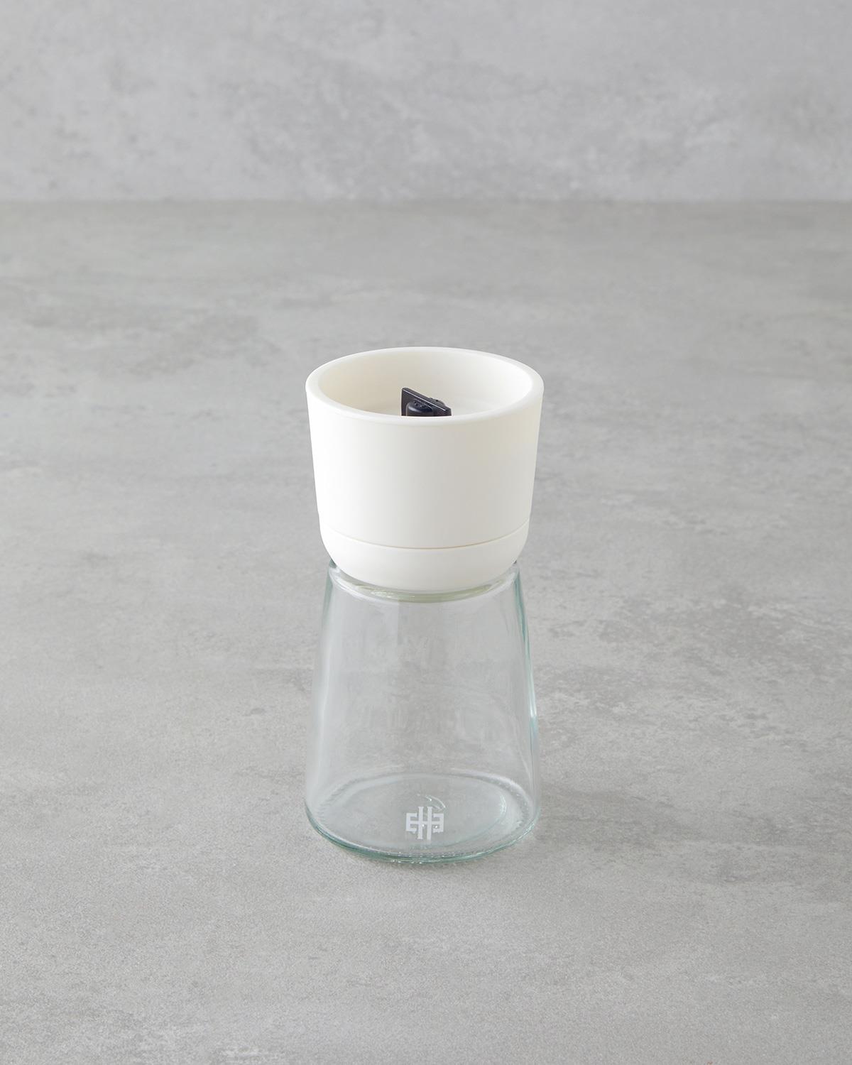 Nalini Cam Değirmen 13 cm Beyaz