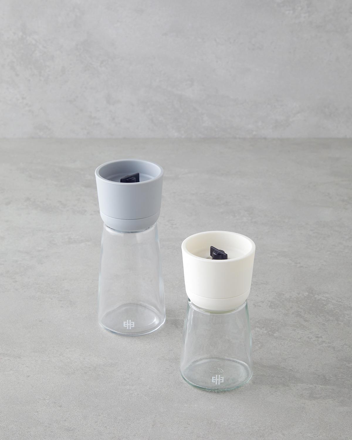 Nalini Cam Değirmen 16 cm Gri