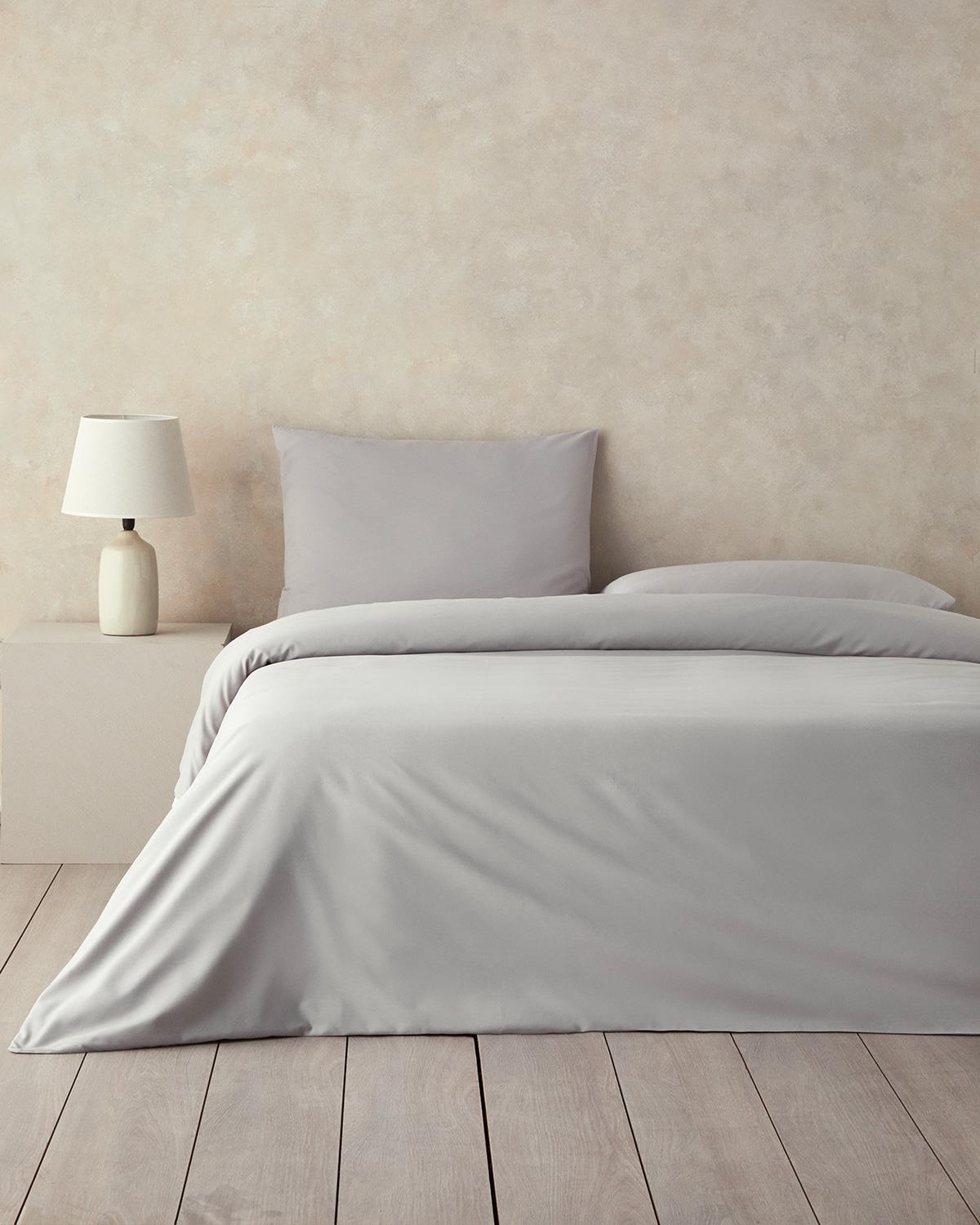 Nova Premium Soft Cotton Çift Kişilik Nevresim Takımı Gri