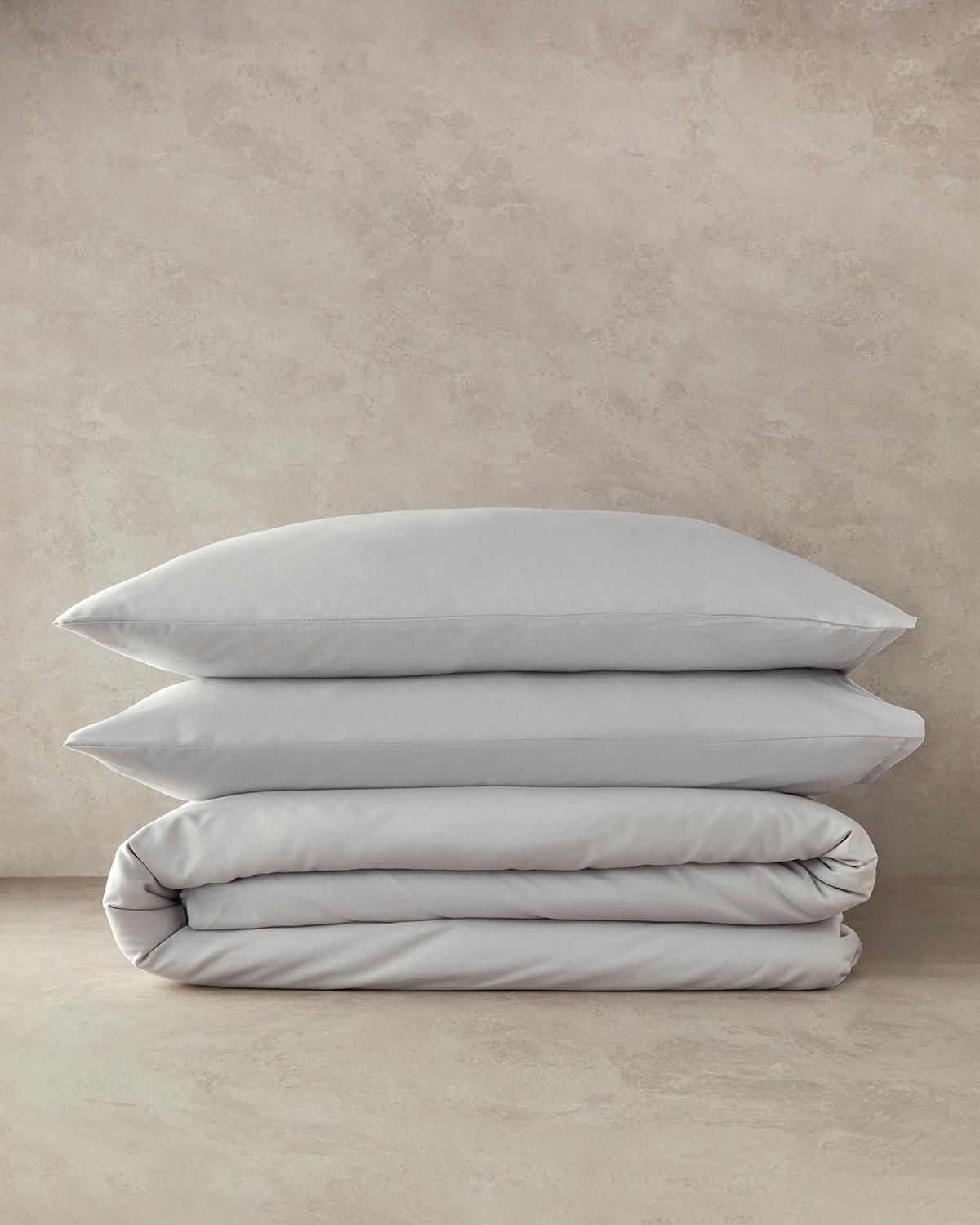 Nova Premium Soft Cotton Çift Kişilik Nevresim Takımı Gri