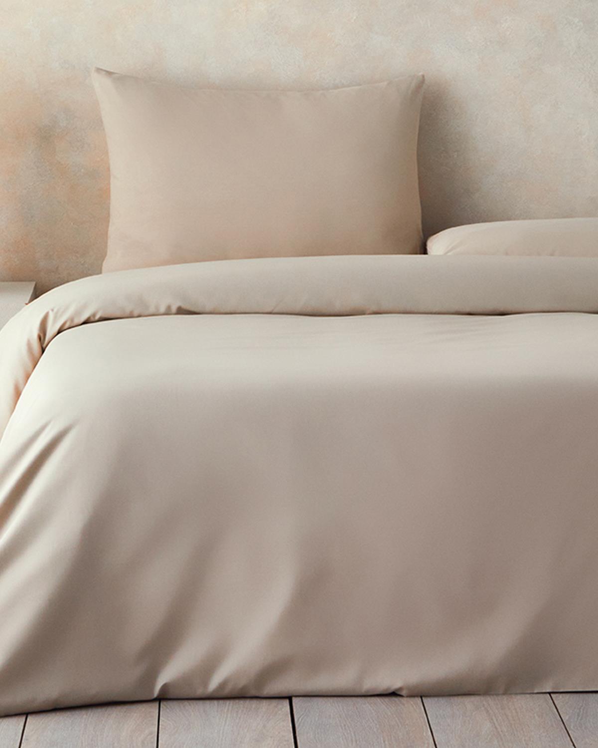 Nova Premium Soft Cotton Tek Kişilik Nevresim Takımı Bej