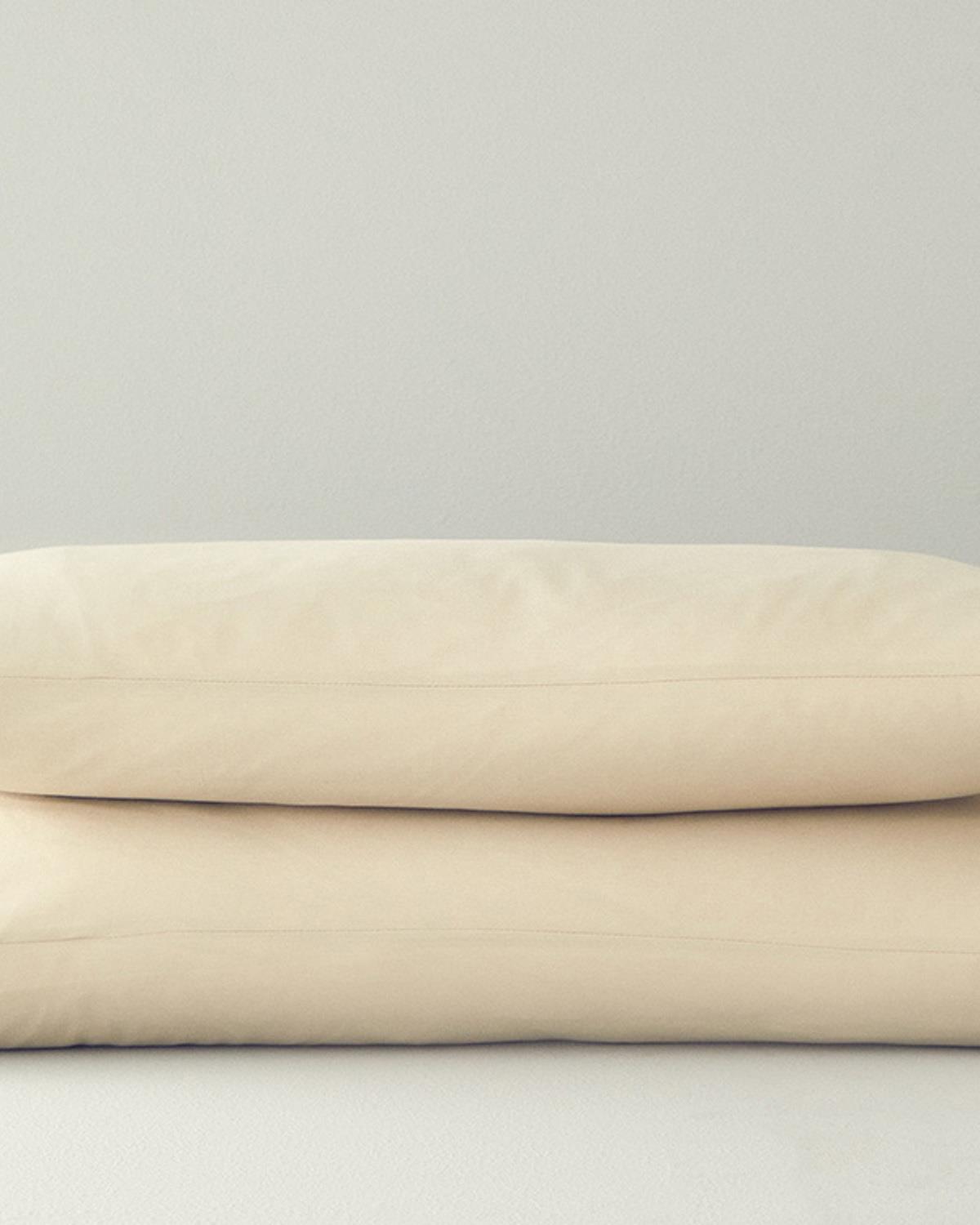 Novella Premium Soft Cotton 2'li Yastık Kılıfı Bej
