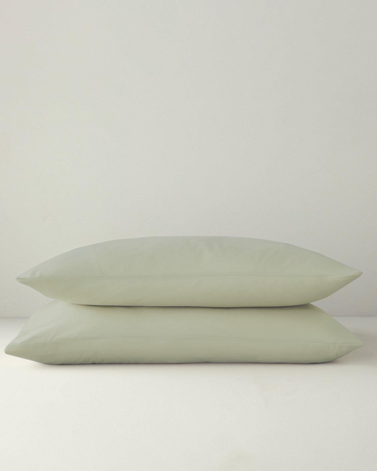 Novella Premium Soft Cotton 2'li Yastık Kılıfı 50x70 cm Açık Yeşil