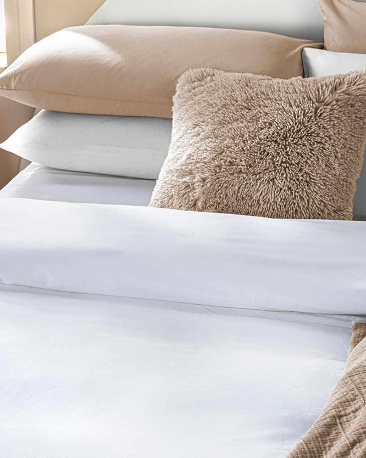Novella Premium Soft Cotton Tek Kişilik Nevresim Takımı Beyaz