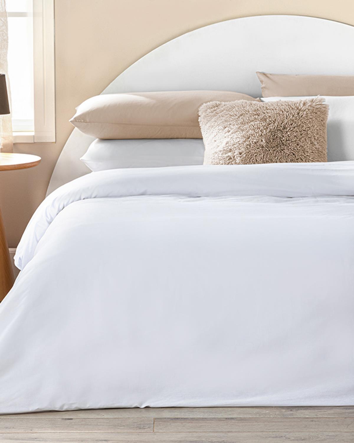Novella Premium Soft Cotton Tek Kişilik Nevresim Takımı Beyaz