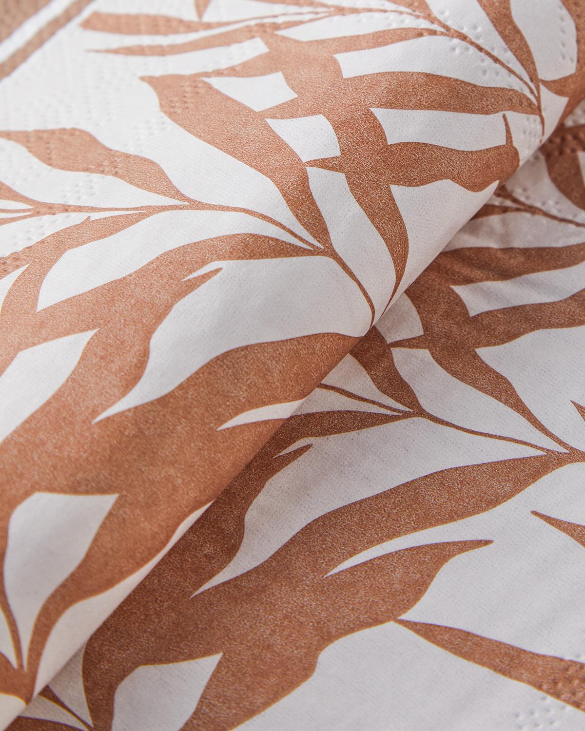 Nutmeg Kağıt 20'li Kağıt Peçete 33x33 cm Kahverengi