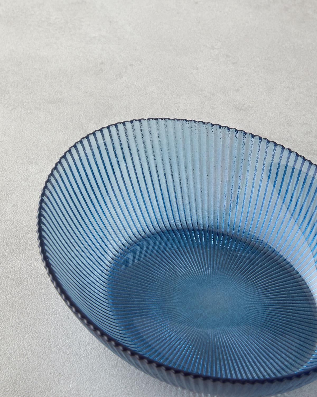 Olith Cam Kase 16 cm Mavi