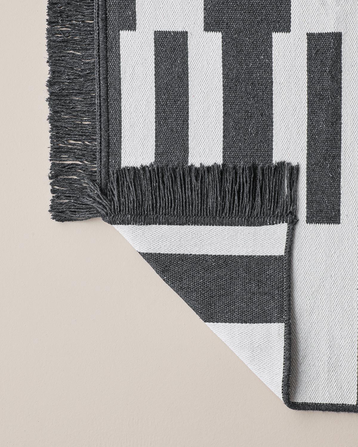 Ottica Dokuma Kilim 80x150 cm Antrasit