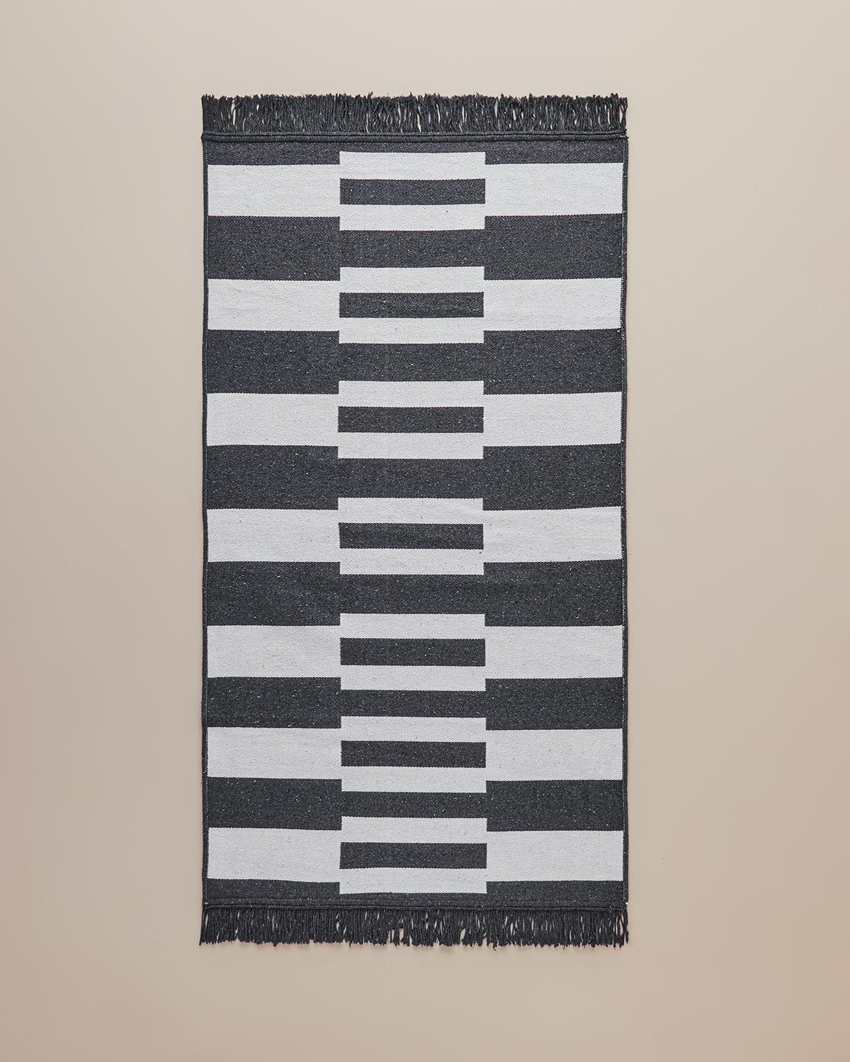 Ottica Dokuma Kilim 80x150 cm Antrasit