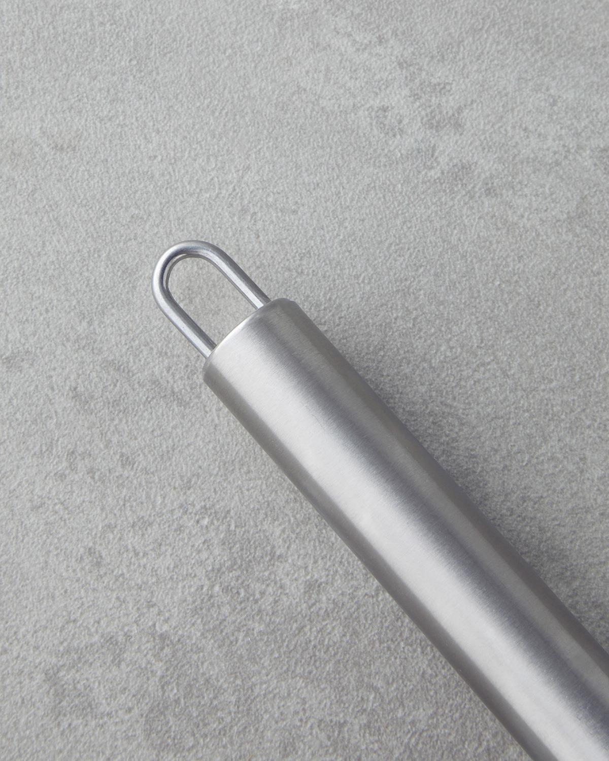 Owia Paslanmaz Çelik Çırpıcı 10 cm Gri