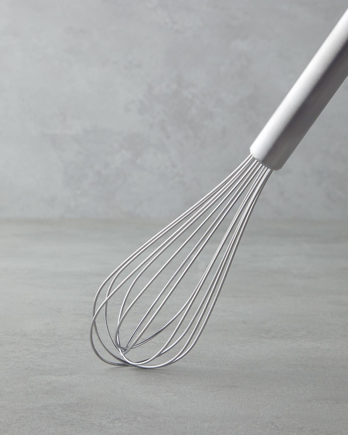 Owia Paslanmaz Çelik Çırpıcı 10 cm Gri