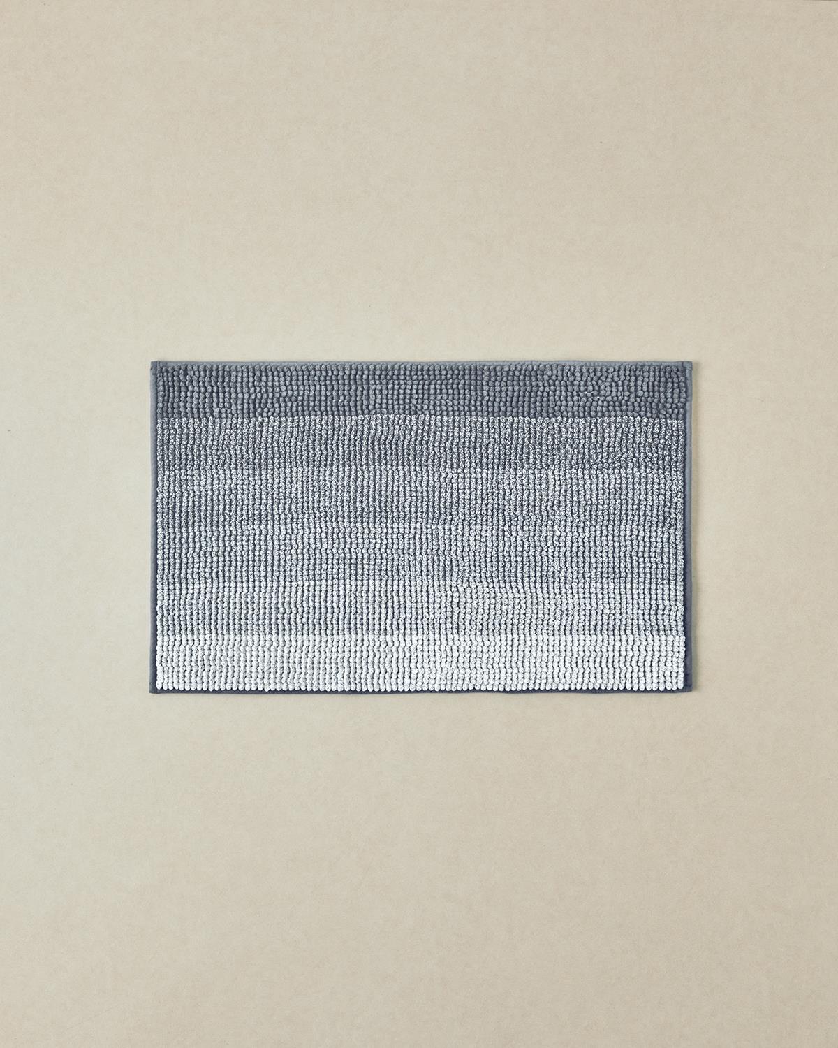 Paige Polyester Banyo Paspası Gri