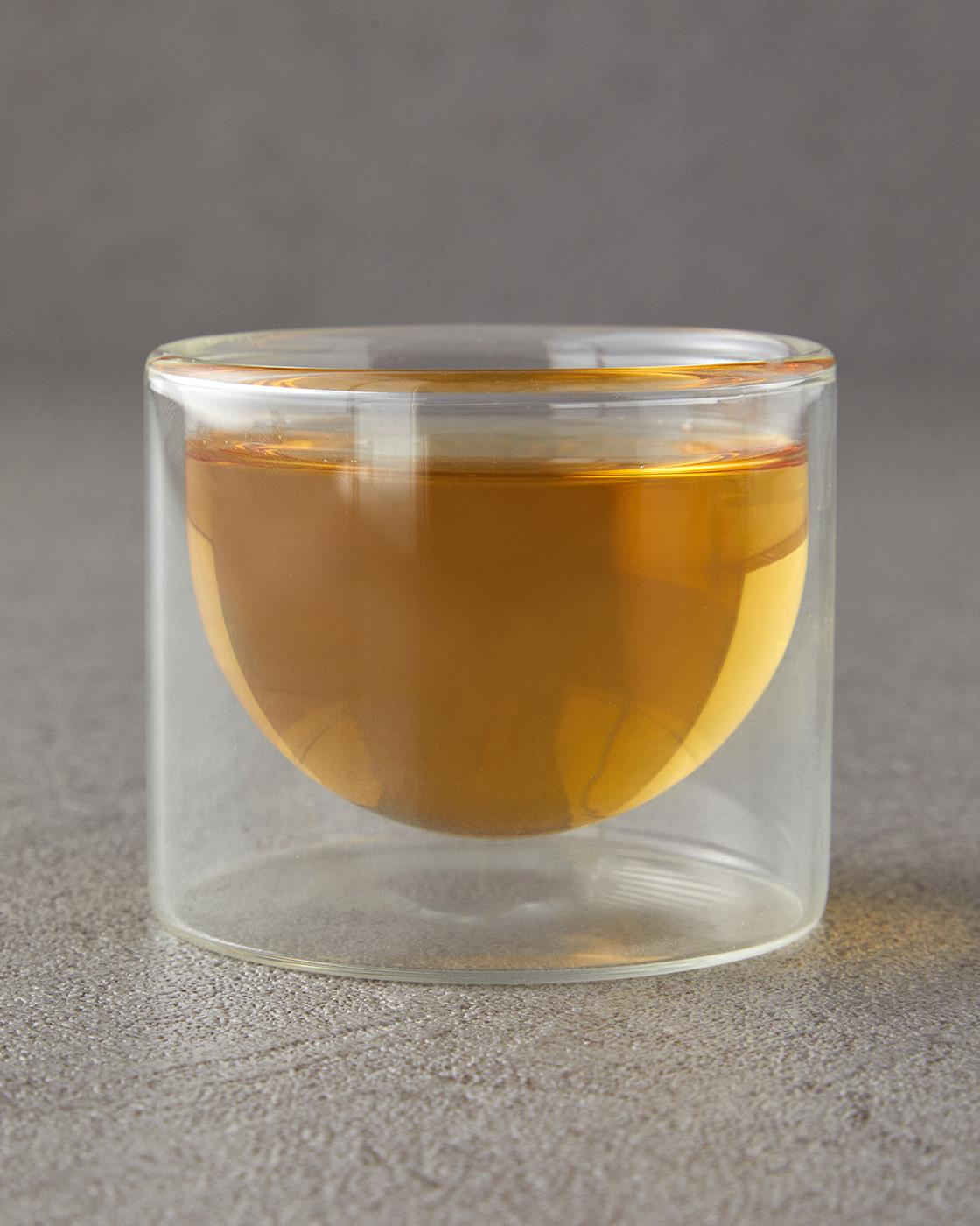 PALAU Borosilikat Double Wall Bardak 120 ml Şeffaf