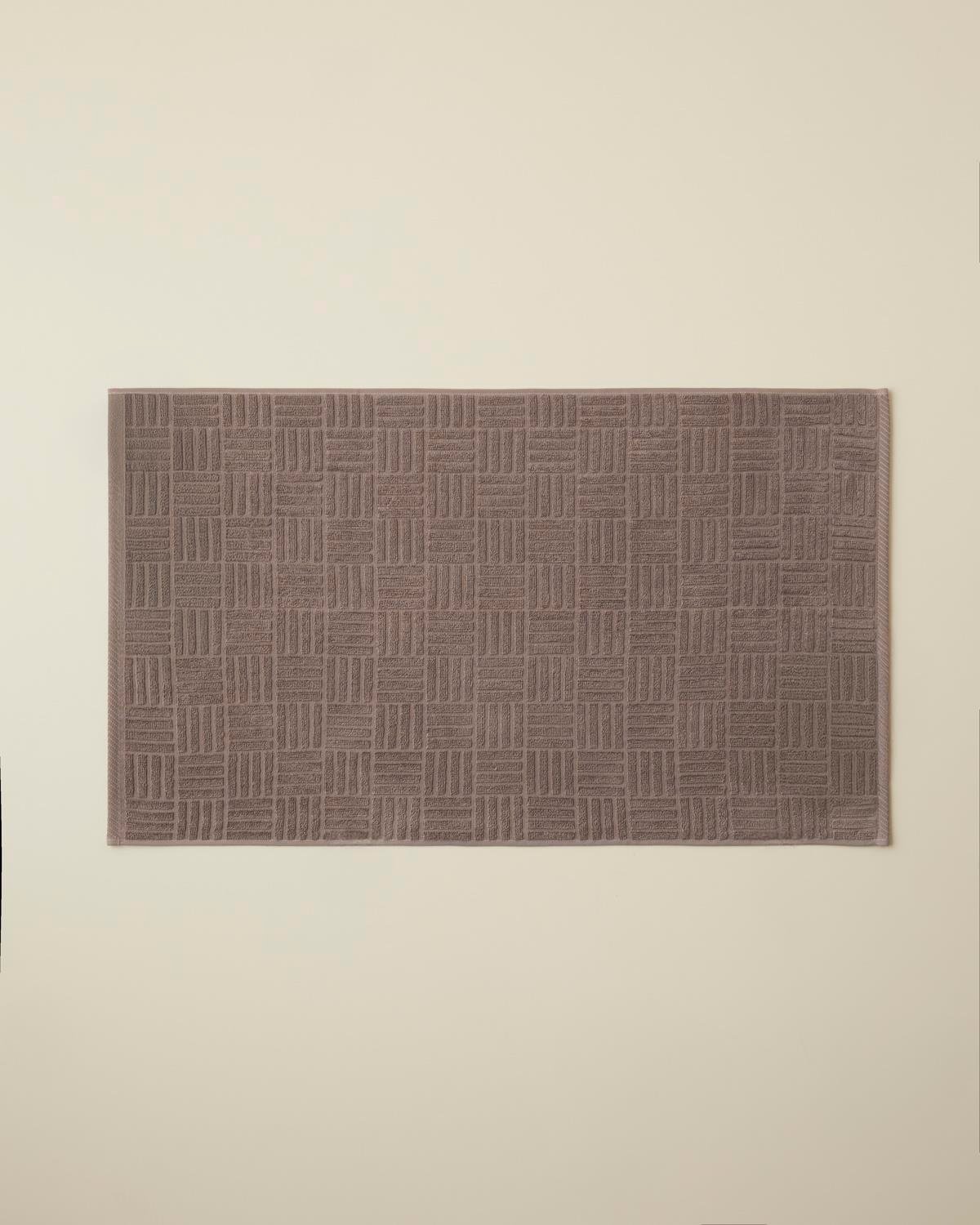 Panera Pamuk Ayak Havlusu 50x85 cm Sisli Kahve