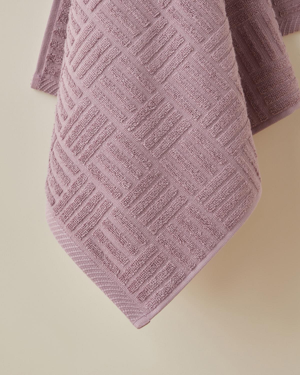 Panera Pamuk Yüz Havlusu 50x85 cm Mor