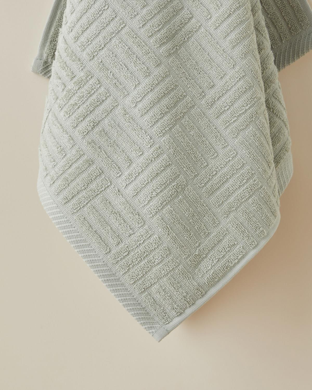 Panera Pamuk Yüz Havlusu 50x85 cm Sage