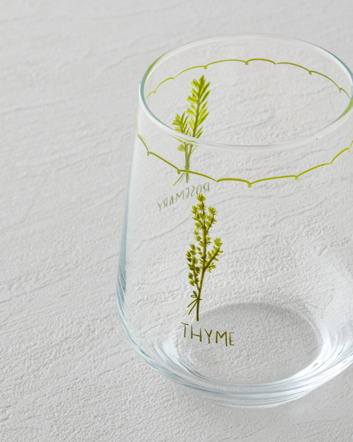 Parsley Cam 4'lü Bardak 425 ml Yeşil