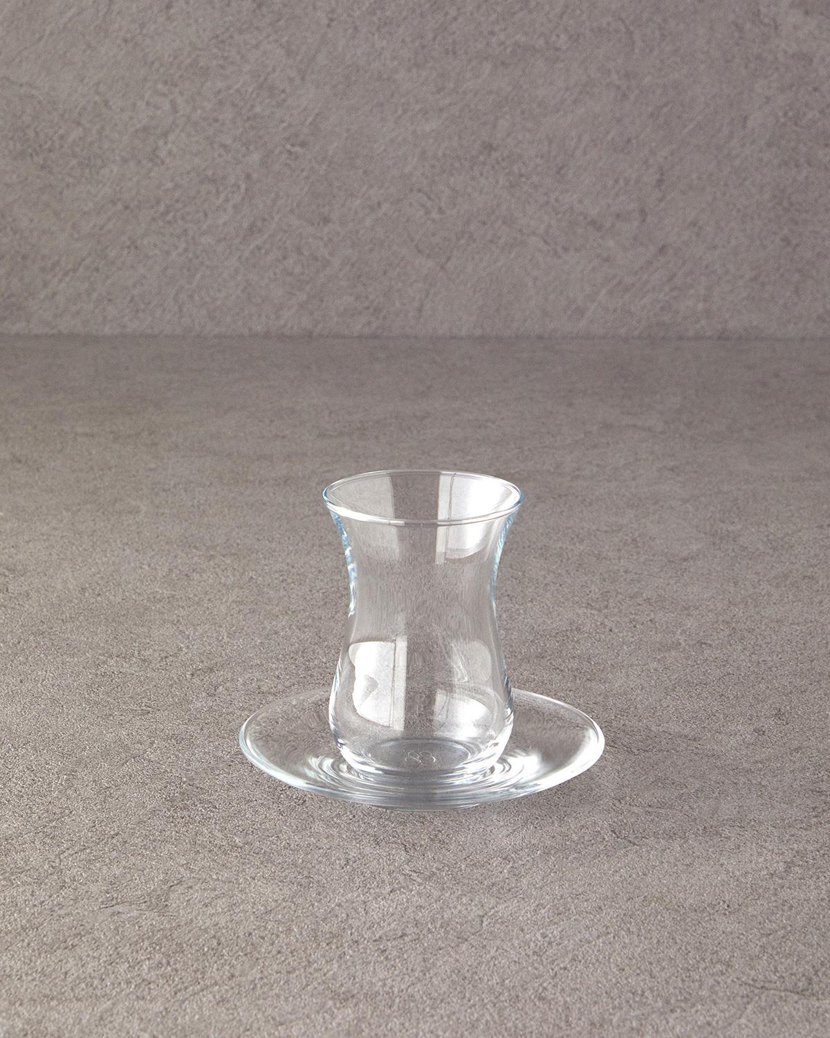 Paşabahçe-İzmir Cam 6'lı Çay Seti 165 ml Şeffaf