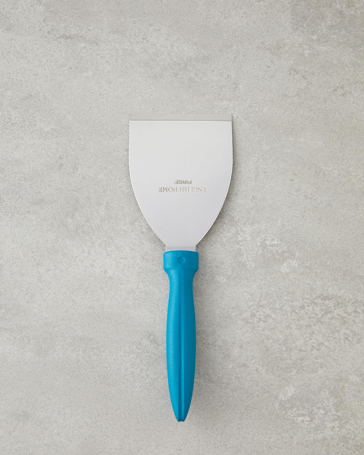 Patisserie Paslanmaz Çelik Spatula 24 cm Mavi