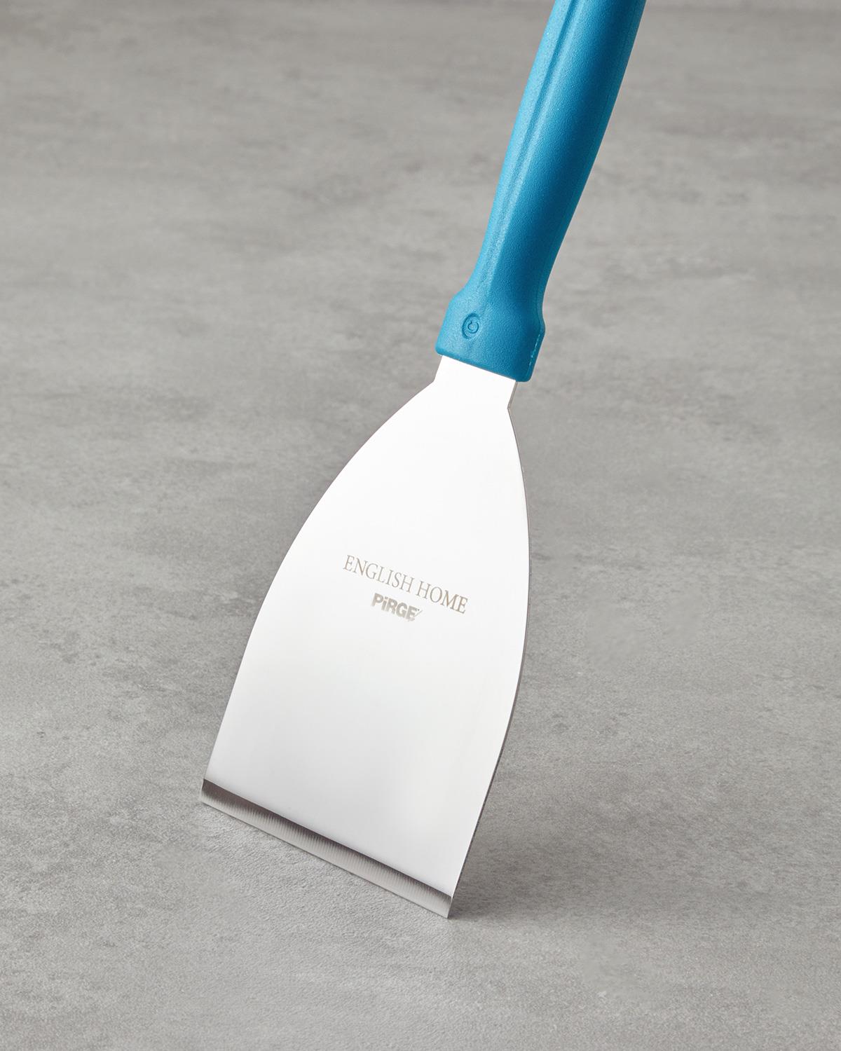 Patisserie Paslanmaz Çelik Spatula 24 cm Mavi