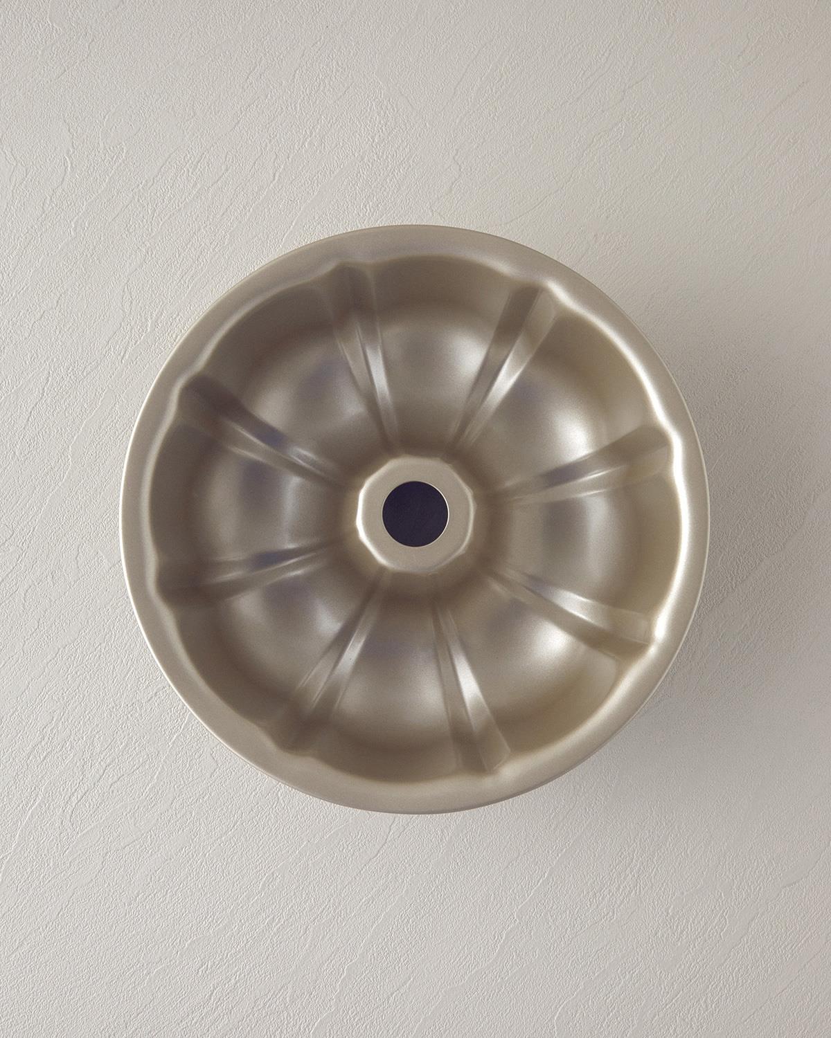 Patisserie Slices Karbon Çelik Kek Kalıbı 25,5 cm Şampanya