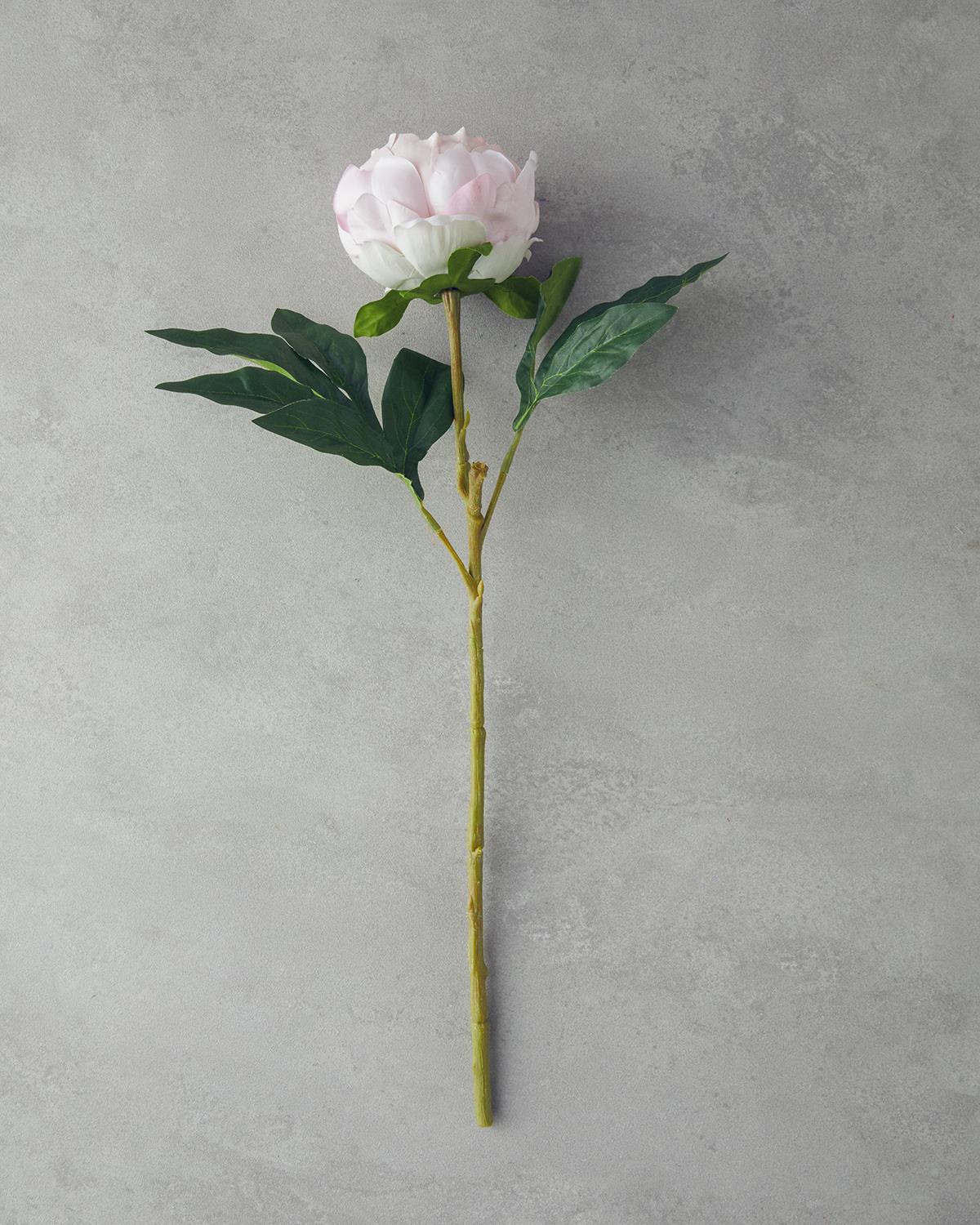 Peony Tek Dal Yapay Çiçek Pembe