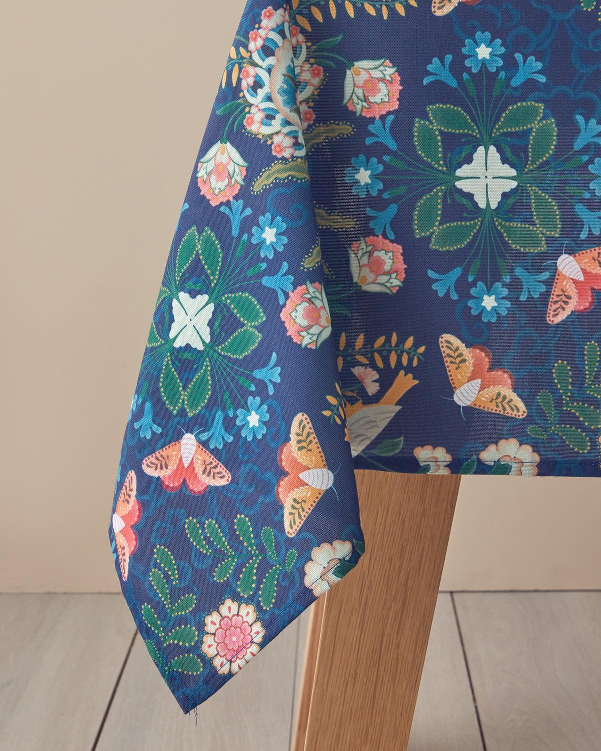 Perfection Polyester Masa Örtüsü 145x200 cm Lacivert