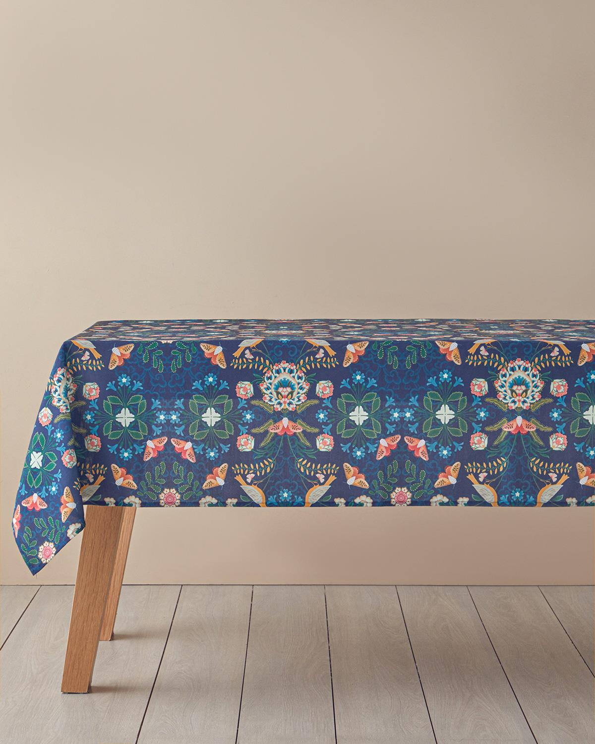 Perfection Polyester Masa Örtüsü 145x200 cm Lacivert