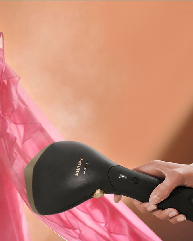 Philips 7000 Serisi STH7060/80 Taşınabilir Buharlı Düzleştirici Siyah