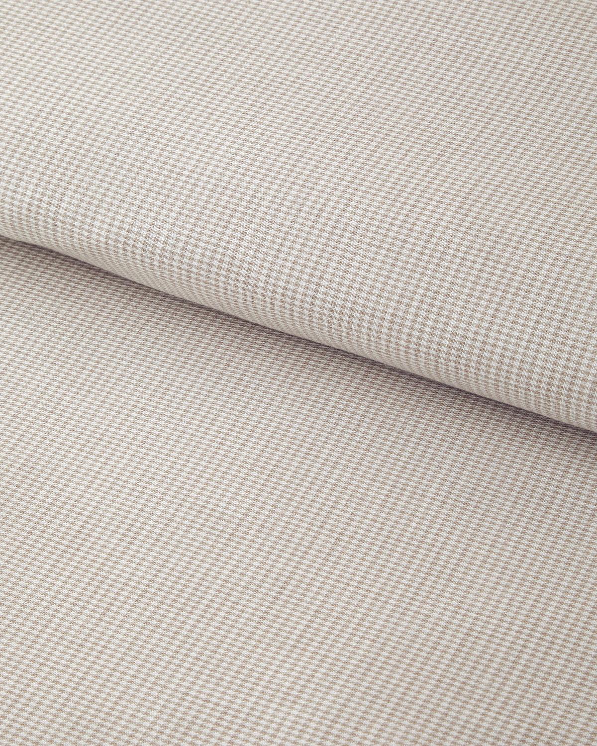 Pied de poule İpliği Boyalı King Size Nevresim Takımı 240x220 cm Bej