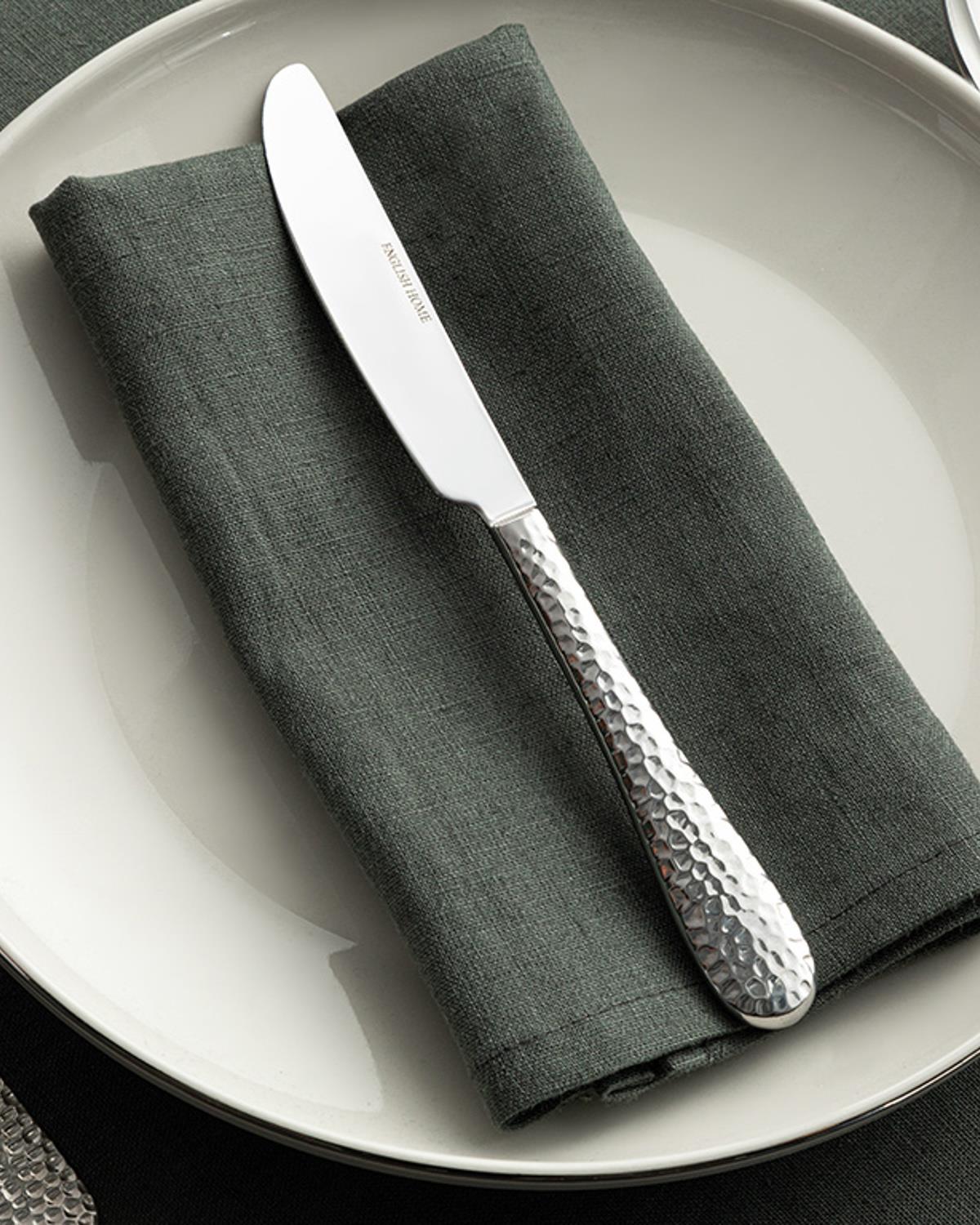 Pinoli 18/10 Paslanmaz Çelik Yemek Bıçağı 6 Parça Silver