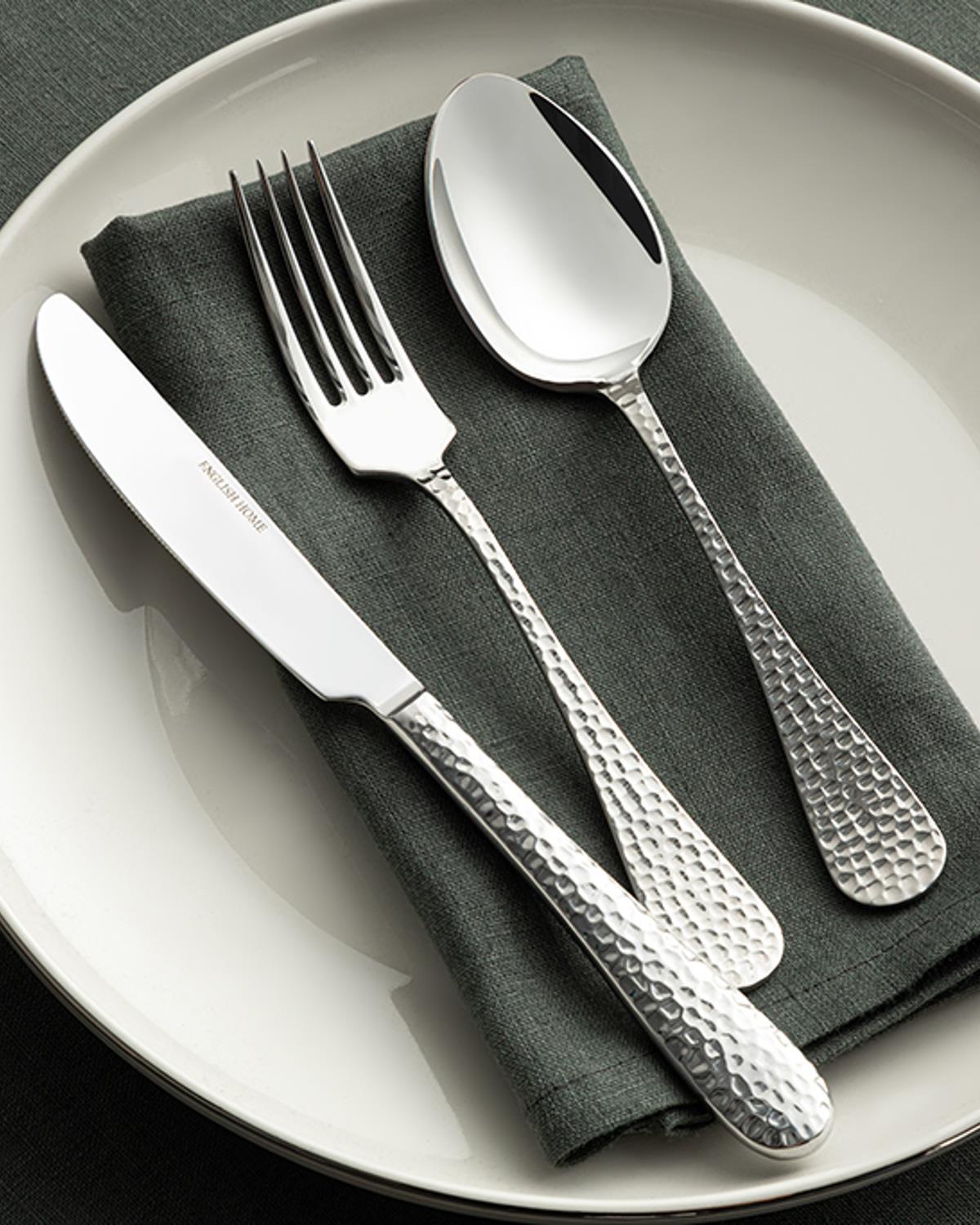Pinoli 18/10 Paslanmaz Çelik Yemek Bıçağı 6 Parça Silver