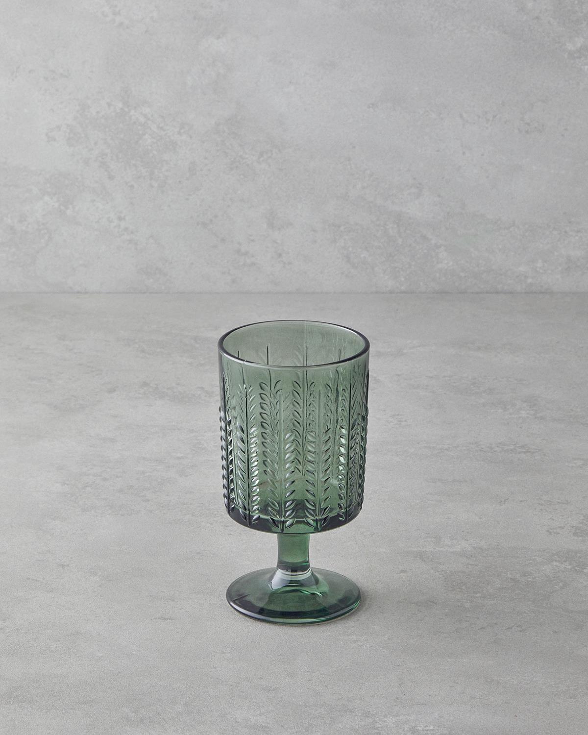 Plantopia Cam 2'li Kadeh 370 ml Yeşil