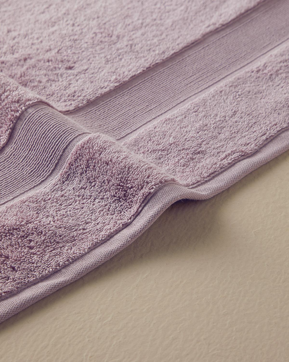 Poffy Soft-Premium Pamuklu Banyo Havlusu Lila