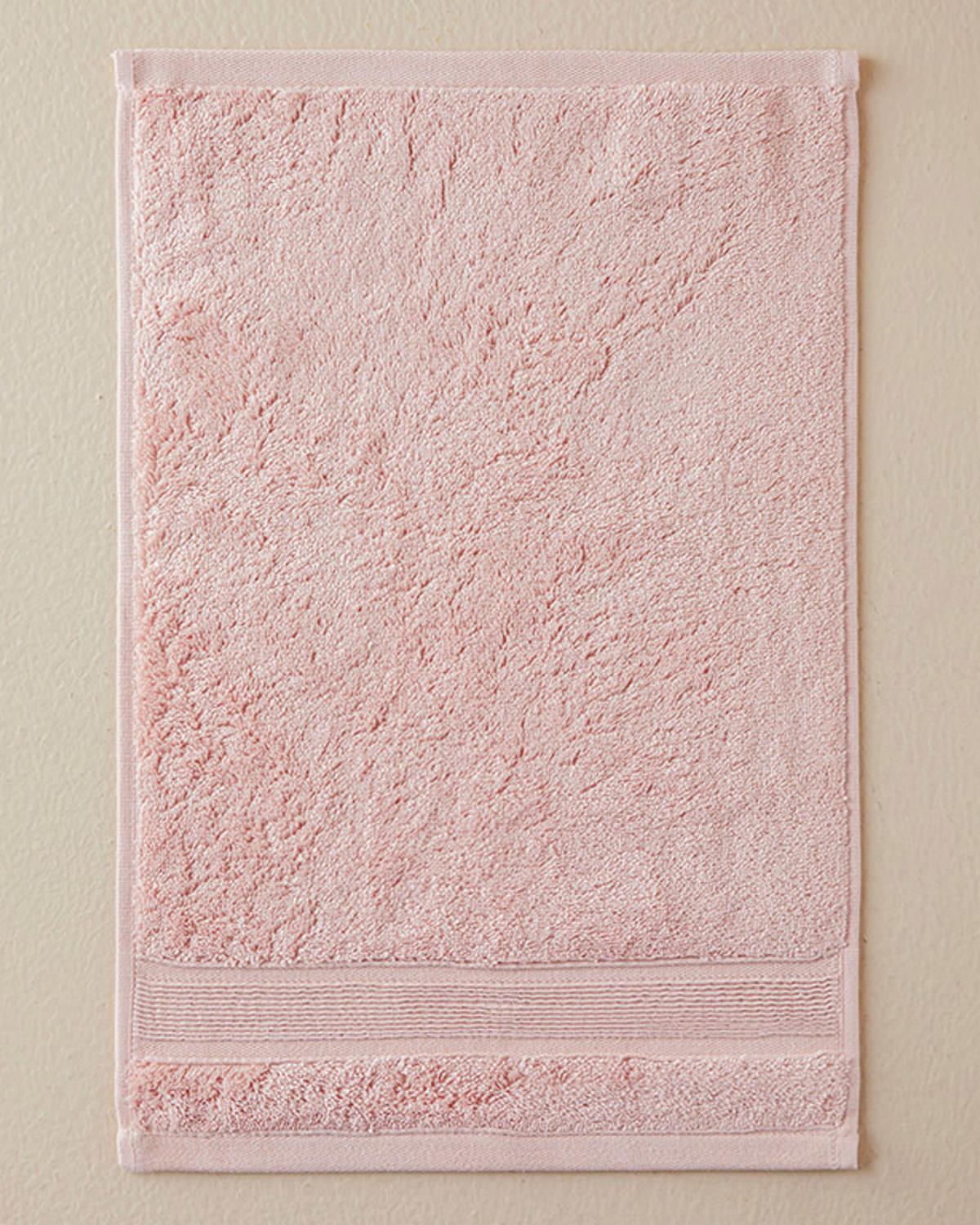 Poffy Soft-Premium Pamuklu El Havlusu 30x45 cm Pembe