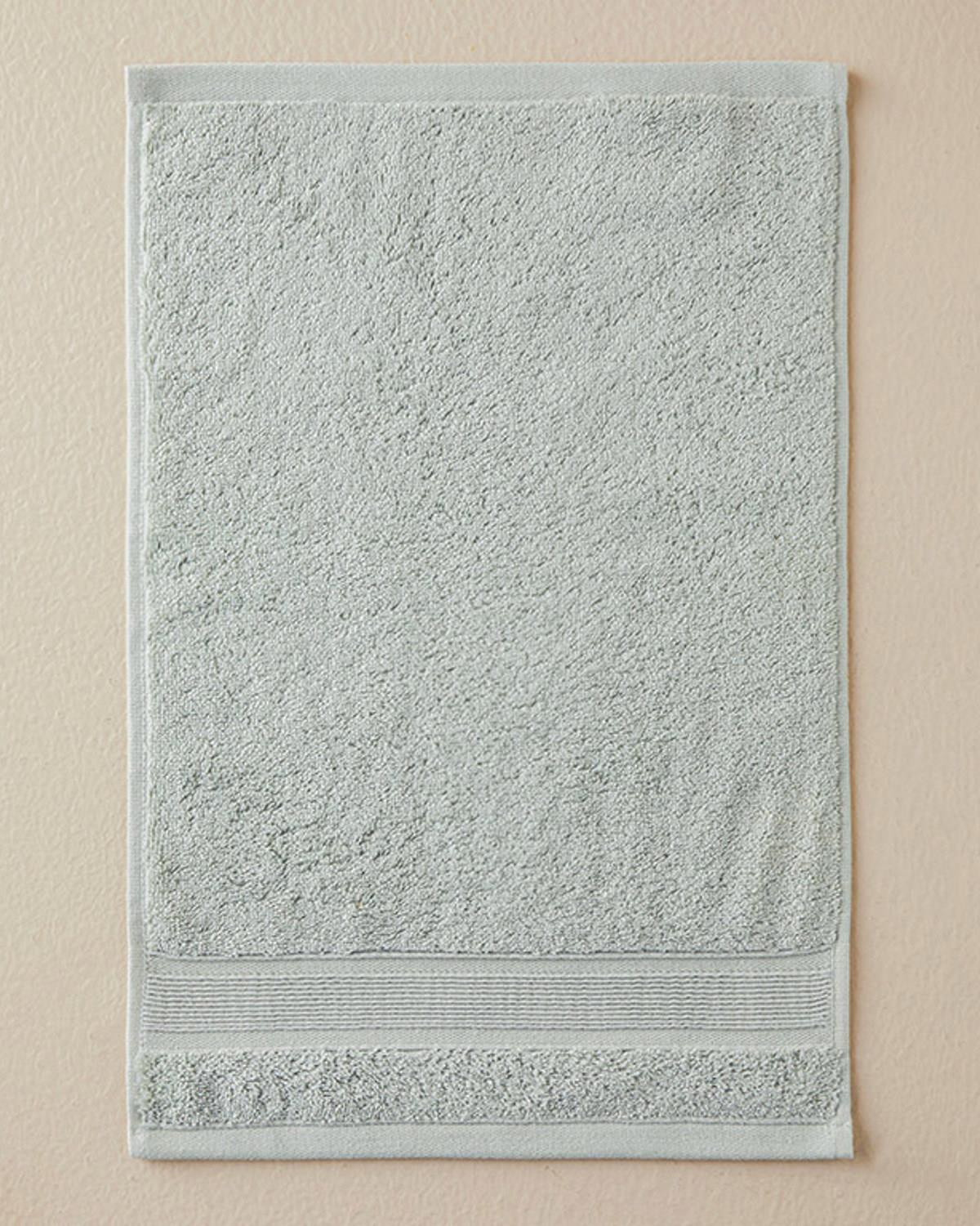 Poffy Soft-Premium Pamuklu El Havlusu 30x45 cm Su Yeşili