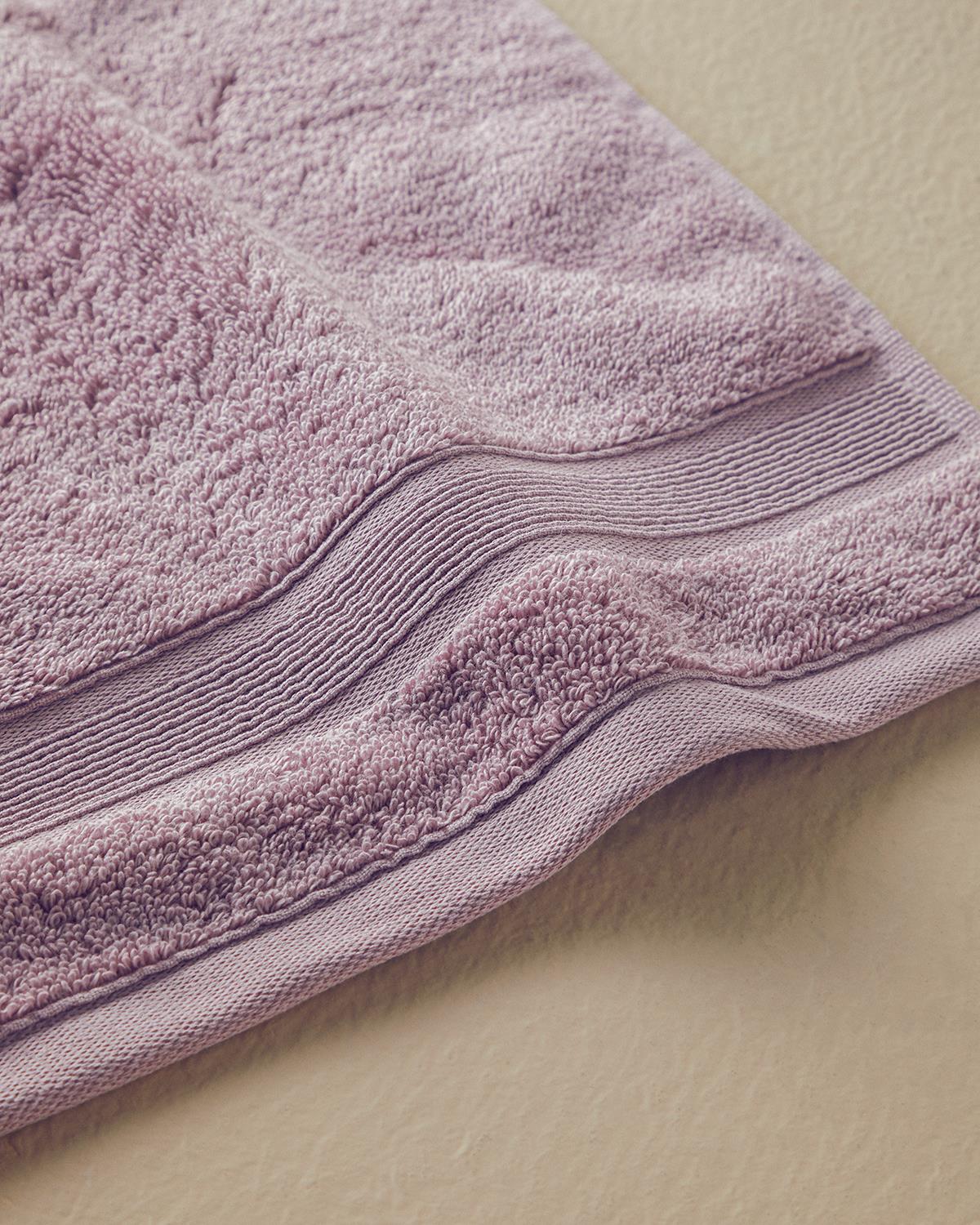 Poffy Soft-Premium Pamuklu El Havlusu Lila