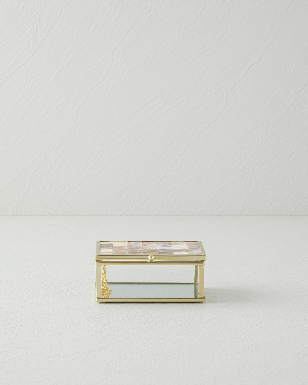 Poppy Dekoratif Kutu 11x8x5 cm Gold