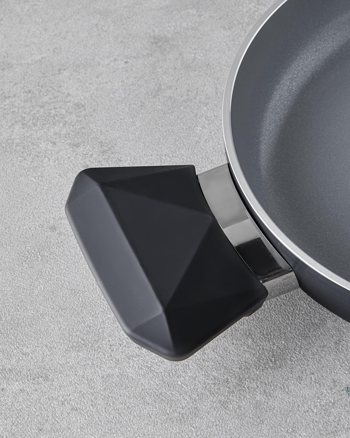 Prego CeraWell Kapaklı Sahan 20 cm Siyah