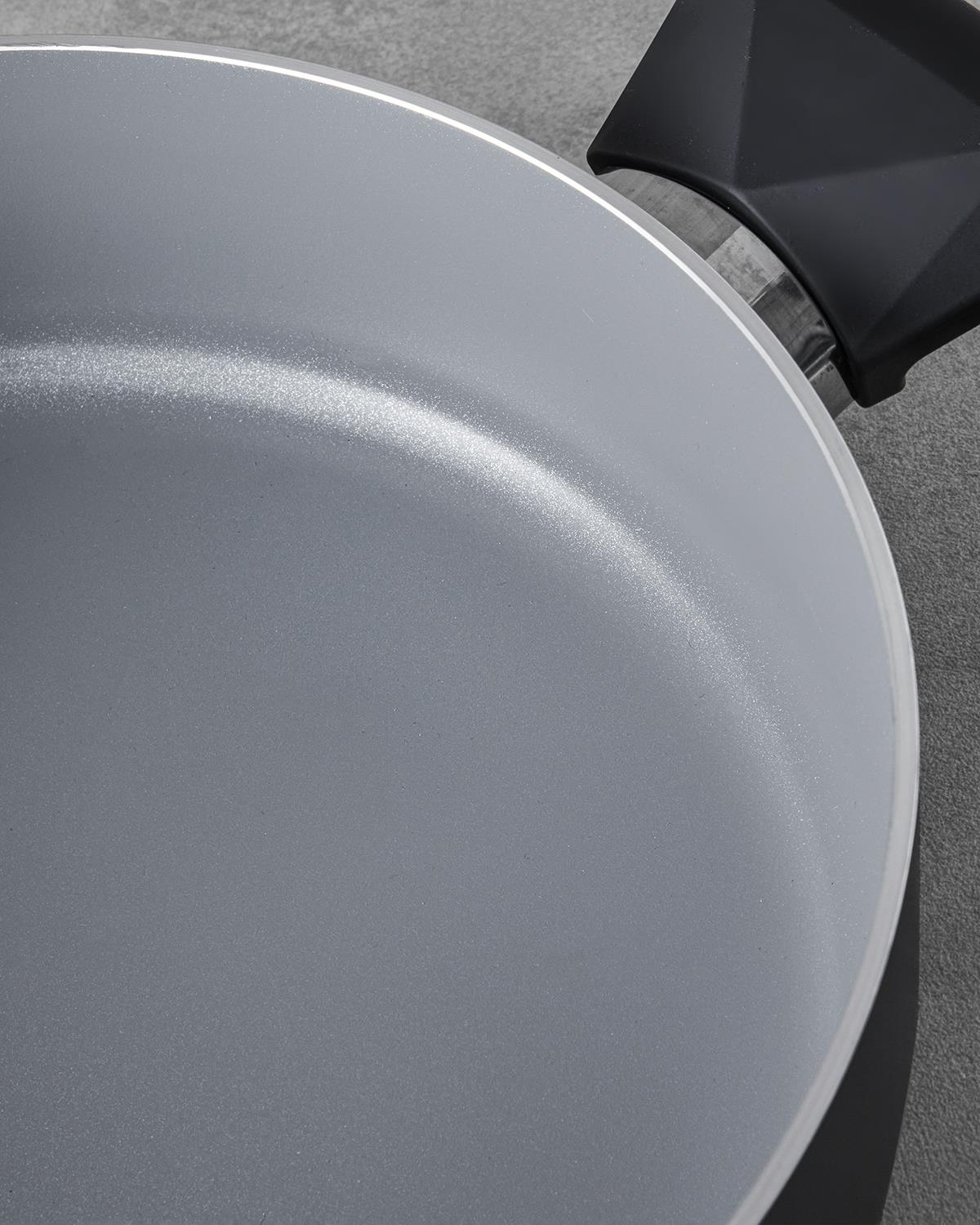 Prego CeraWell Kapaklı Sahan 20 cm Siyah